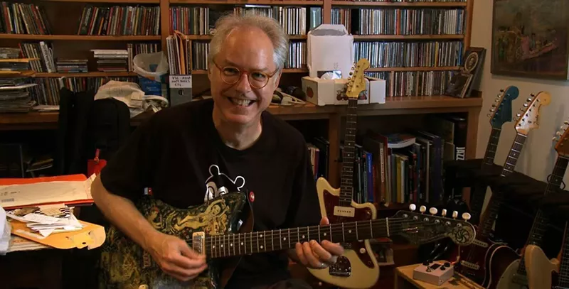 Image: Emma Franz’s loose and personable Bill Frisell: A Portrait captures the clean-cut, restlessly inventive guitarist in live performance in a variety of ensembles.