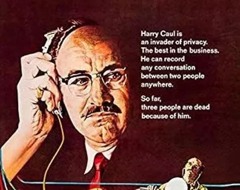 Image: Gene Hackman starred in "The Conversation" in 1974.
