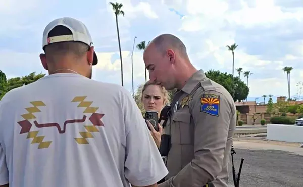 Image: He called 911 after a fender bender. A state trooper called ICE