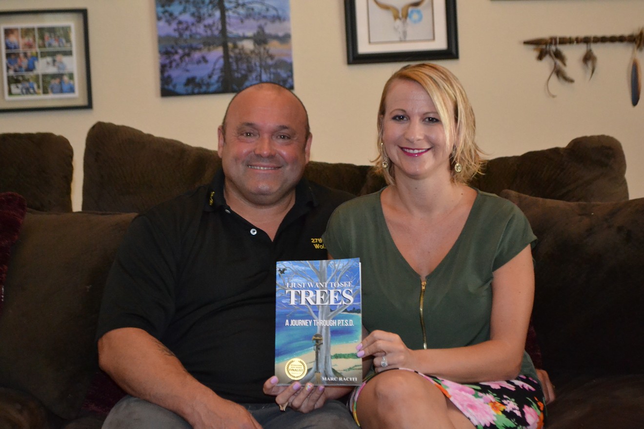 Marc and Sonja Raciti wrote, edited, and published a book on how PTSD affects veterans and their families.