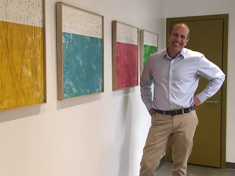 Image: Photographer and monOrchid owner Wayne Rainey in his downtown Phoenix venue.