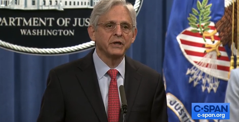 Image: Merrick Garland, U.S. Attorney General, announced sweeping investigation today into possible abuses by Phoenix police.