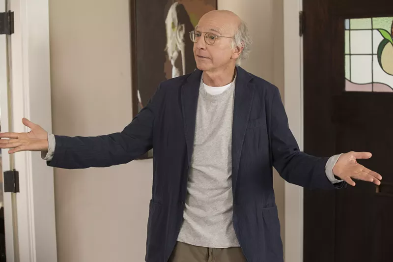 Image: Looks who's back for Season 9 of HBO's Curb Your Enthusiasm six years after the Season 8 finale — the inimitable Larry David, who can be as nasty as he wants to be.