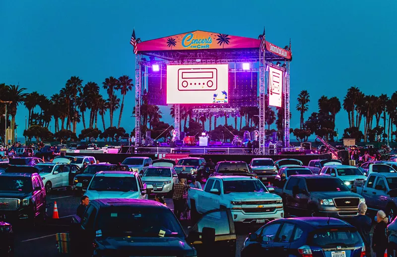 Image: Expect a similar scene when the "Concerts in Your Car" series kicks off at the Arizona State Fairgrounds.