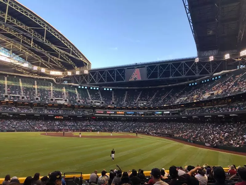 Image: On Wednesday night, this crowd will be watching a basketball game.