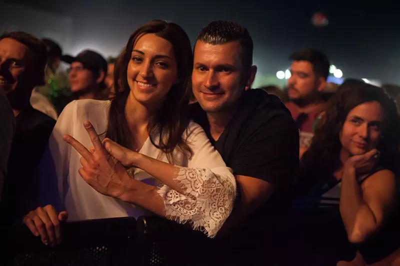 Image: Fans at the 2017 Pot of Gold Festival.