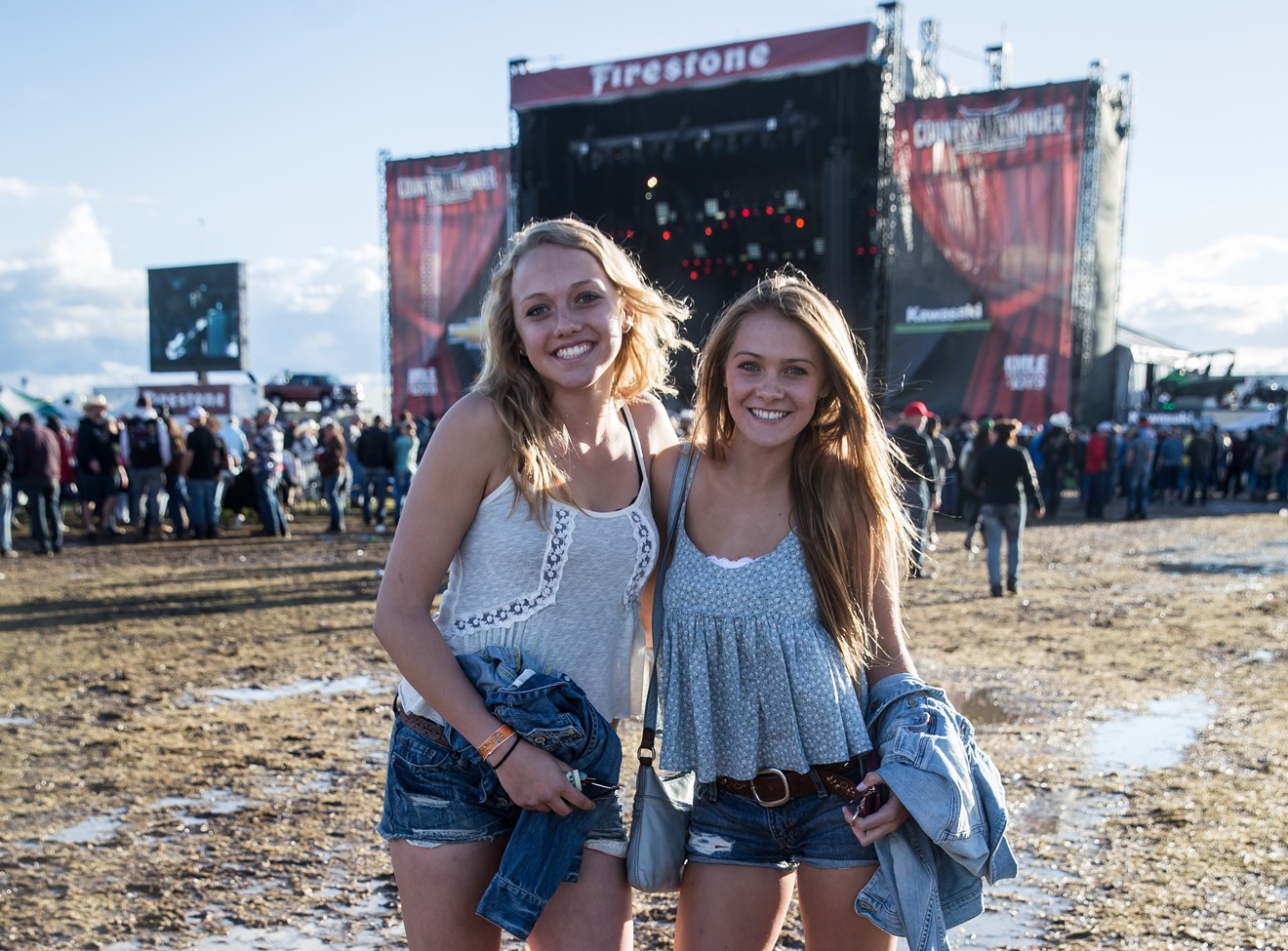 Country Thunder attendees at the festival in 2016.