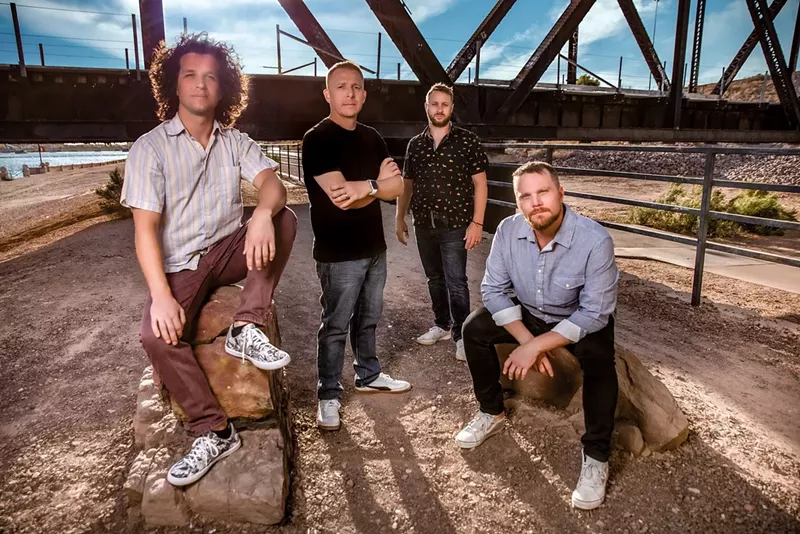 Image: Arizona jam band Spafford will headline the inaugural Luna Del Lago Festival.