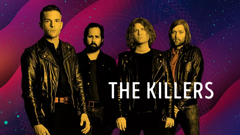 Image: The Killers will headline the inaugural Lost Lake Festival.