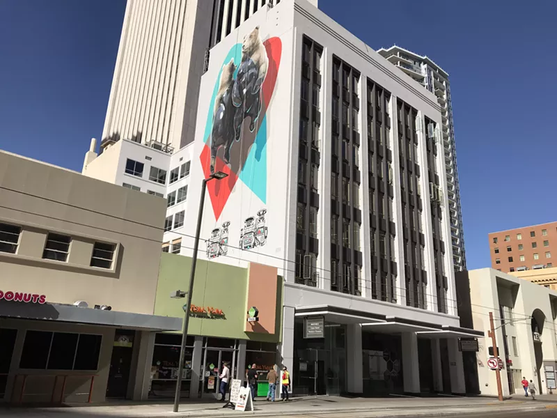 Image: Nevercrew mural in downtown Phoenix.