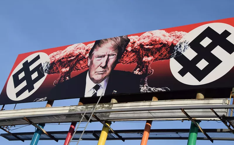 Image: Here's the Story Behind That Anti-Trump Billboard in Downtown Phoenix