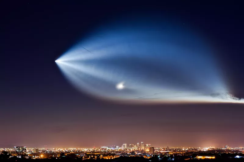 Image: A Falcon 9 rocket launch