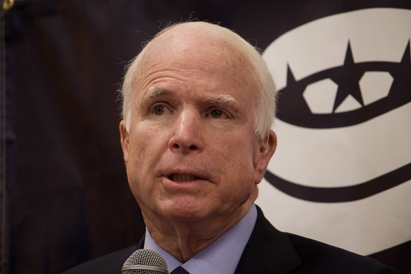 Which way will U.S. Senator John McCain vote on the Graham-Cassidy health care bill? He's not saying yet.