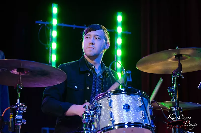 Image: Jesse on stage.