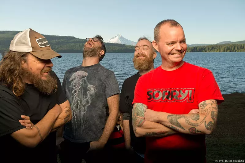 Image: Red Fang are kind of a "meat and potatoes" band.