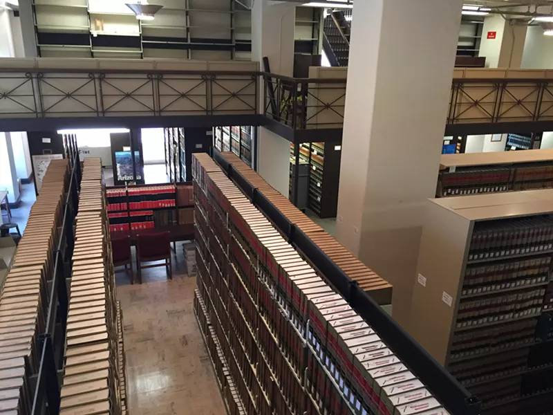 Image: The Research Library at the Capitol, part of the Arizona State Library, Archives & Public Records, has moved to the Polly Rosenbaum Archives and History Building, 1901 West Madison Street.