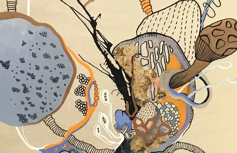 Image: Aimee Ollinger is part of a group show at Modified Arts.
