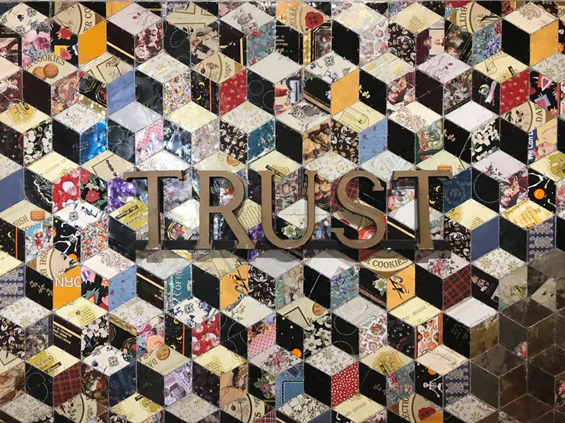 Image: See work by Janet de Berge Lange (detail shown above) at the Cutler-Plotkin Jewish Heritage Center.