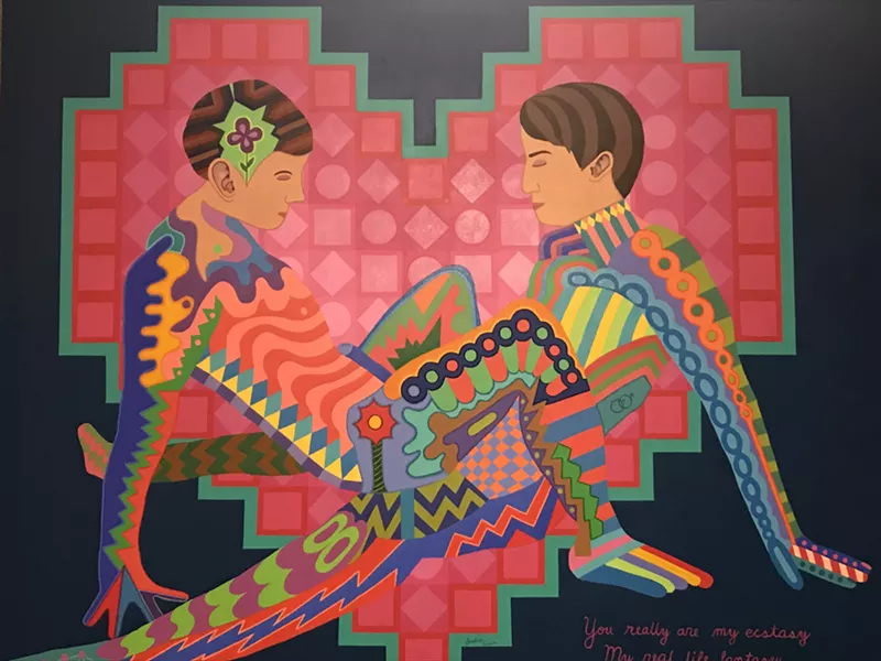 Image: We spotted Julio Rodarte's work in a previous Exotic Art Show at Alwun House.