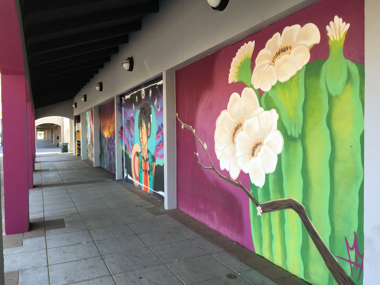 Murals painted to help create more vibrancy along Main Street in Mesa.