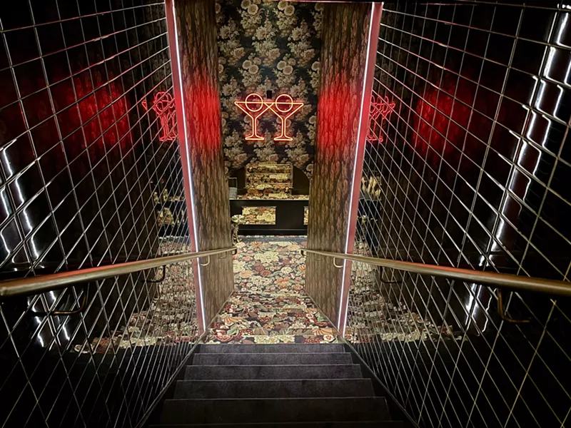 Image: Hidden bars, tucked in basements, alleys and other restaurants, are having a moment. Find Tell Your Friends underneath The Americano, entered via a secret staircase.