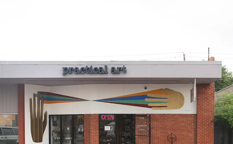 Image: Hidden Track Plans Wine Shop Inside Practical Art in Phoenix
