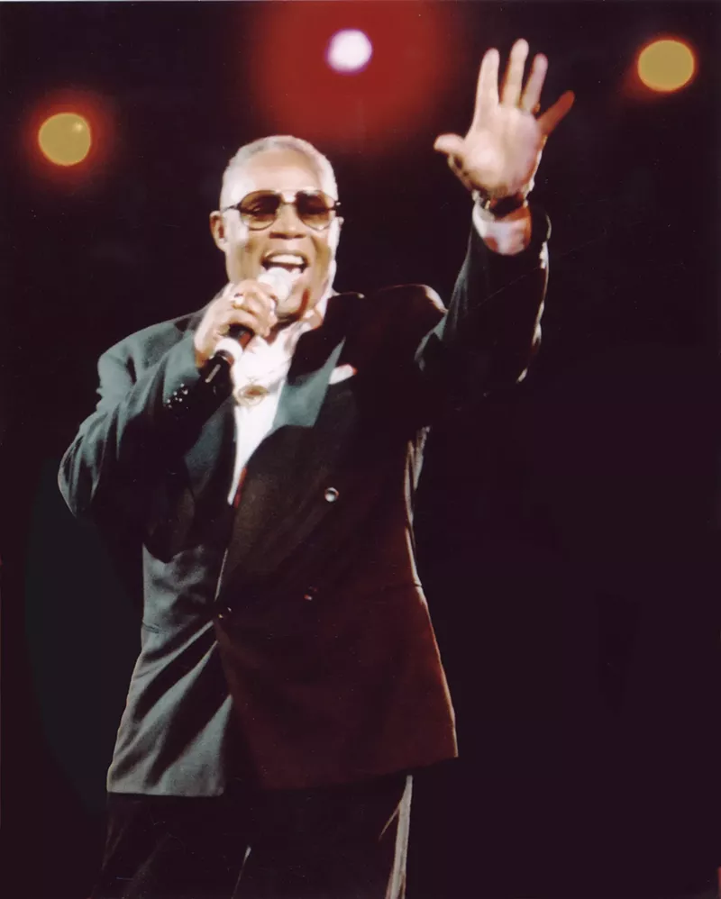 Image: Sam Moore says his performance at Donald Trump's inauguration party is about bringing the country together.