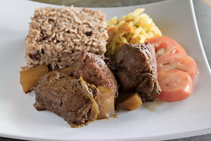 Image: The beefy, rich oxtails are one of the most satisfying offerings at Hot Pot.