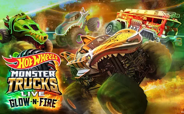 Image: Hot Wheels Monster Trucks Live Glow-N-Fire