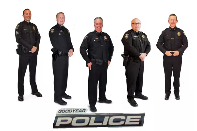 Image: Left to right: Jason Bayer, Justin Hughes, Jerry Geier, Santiago Rodriguez, Jeff Mercy