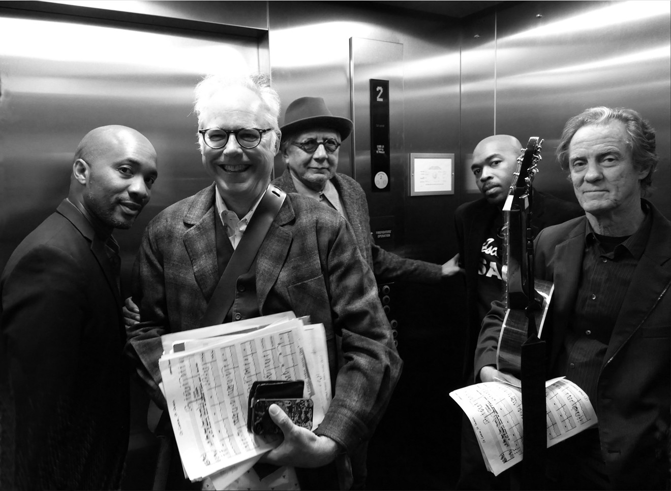 Charles Lloyd (center) with The Marvels.