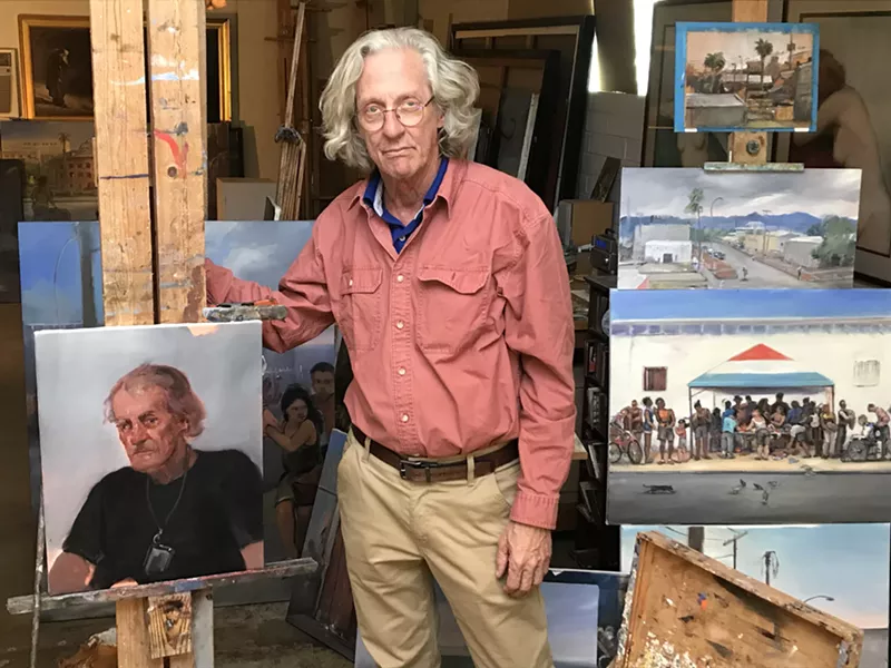 Image: Joel Coplin in his Phoenix studio.