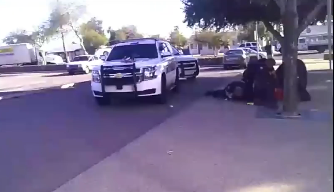 Body camera footage of the moments before Phoenix police killed Muhammad Muhaymin.