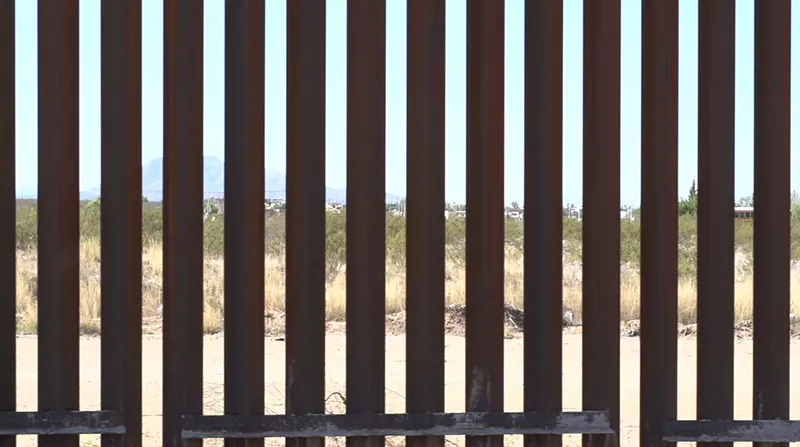 Image: Video still, A Very Long Line by Postcommodity.
