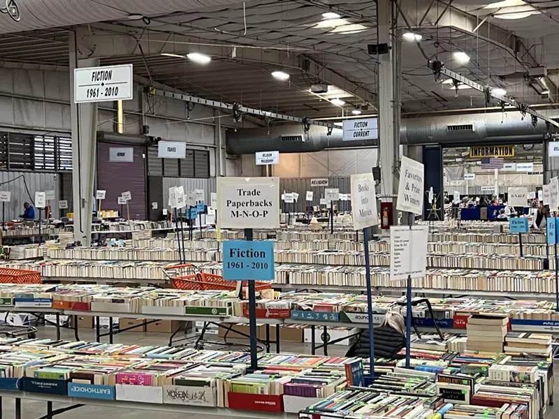 Image: The VNSA Used Book Sale is back this weekend.