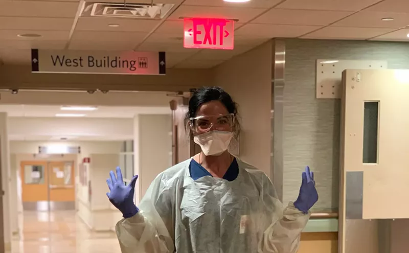 Image: 'I Wish You Could See How Sick These People Are': A Phoenix Nurse Travels to the COVID-19 Frontlines