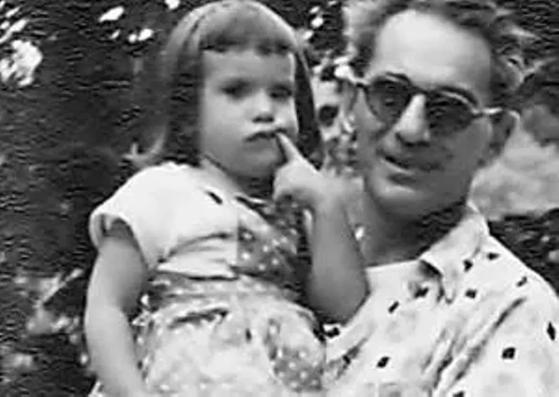 Image: The author and her father.