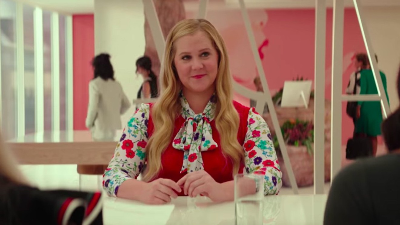 Amy Schumer stars in I Feel Pretty as Renee Bennett, a woman working for a high-end cosmetics company who thinks she's unattractive until a conk on the head leads to a beautiful discovery about herself.