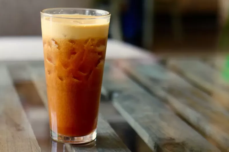Image: Espresso and OJ at Infusion in Tempe.