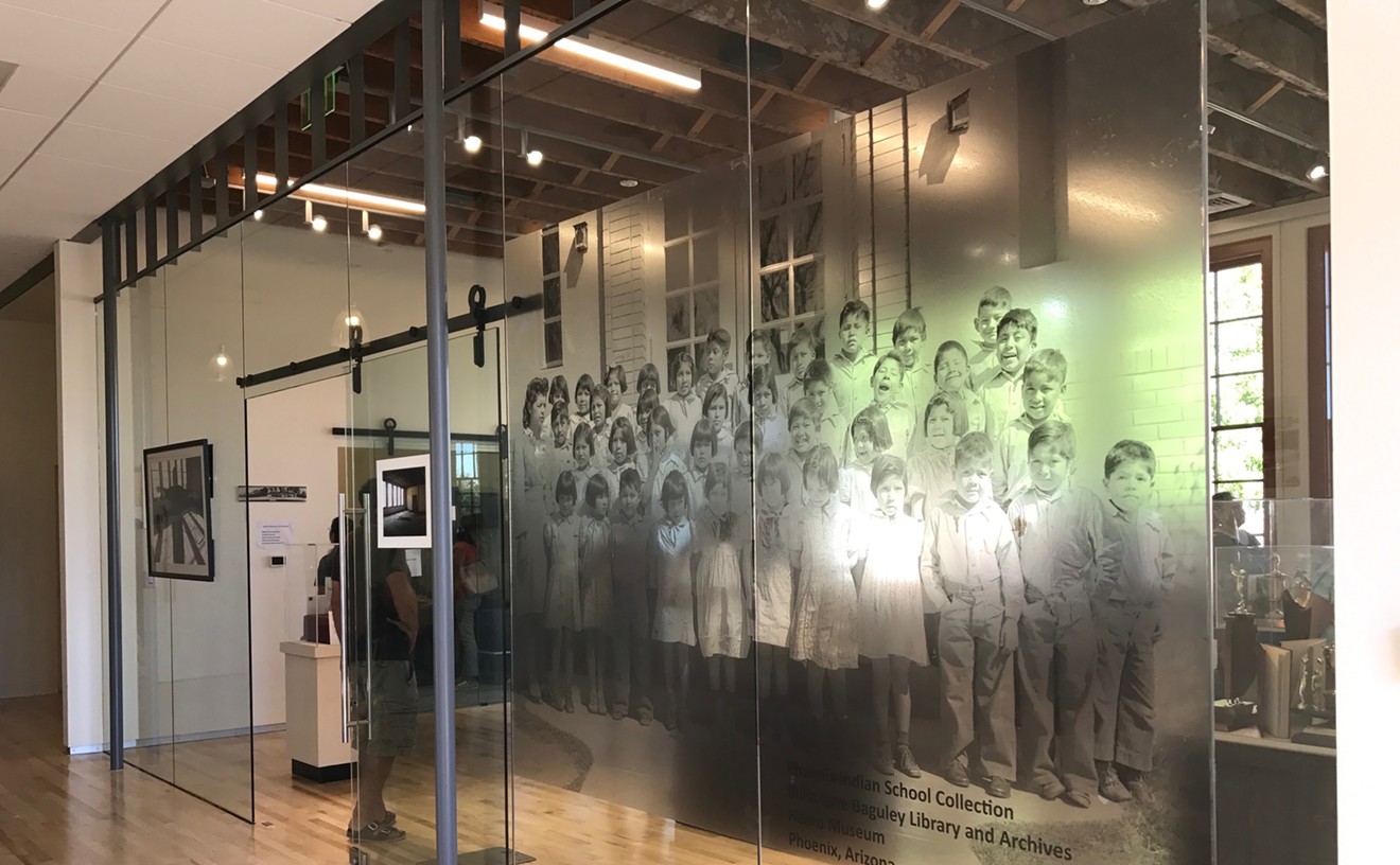 Inside the New Phoenix Indian School Visitor Center
