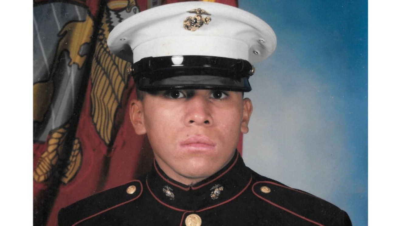 Jose Segovia-Benitez, who was deported Wednesday morning, served two tours in Iraq for the U.S. Marine Corps.