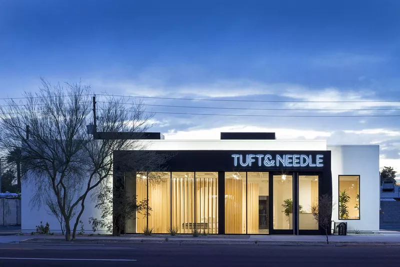 Image: Tuft & Needle's new Scottsdale store.