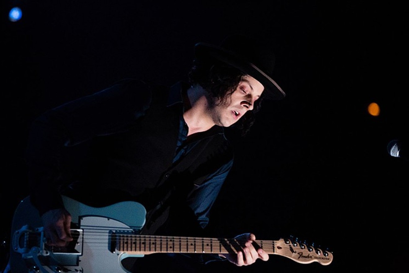 Jack White will be in town August 22.