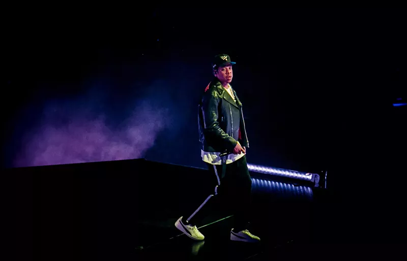 Image: Jay-Z performed at Talking Stick Resort Arena on Friday, November 3, 2017.