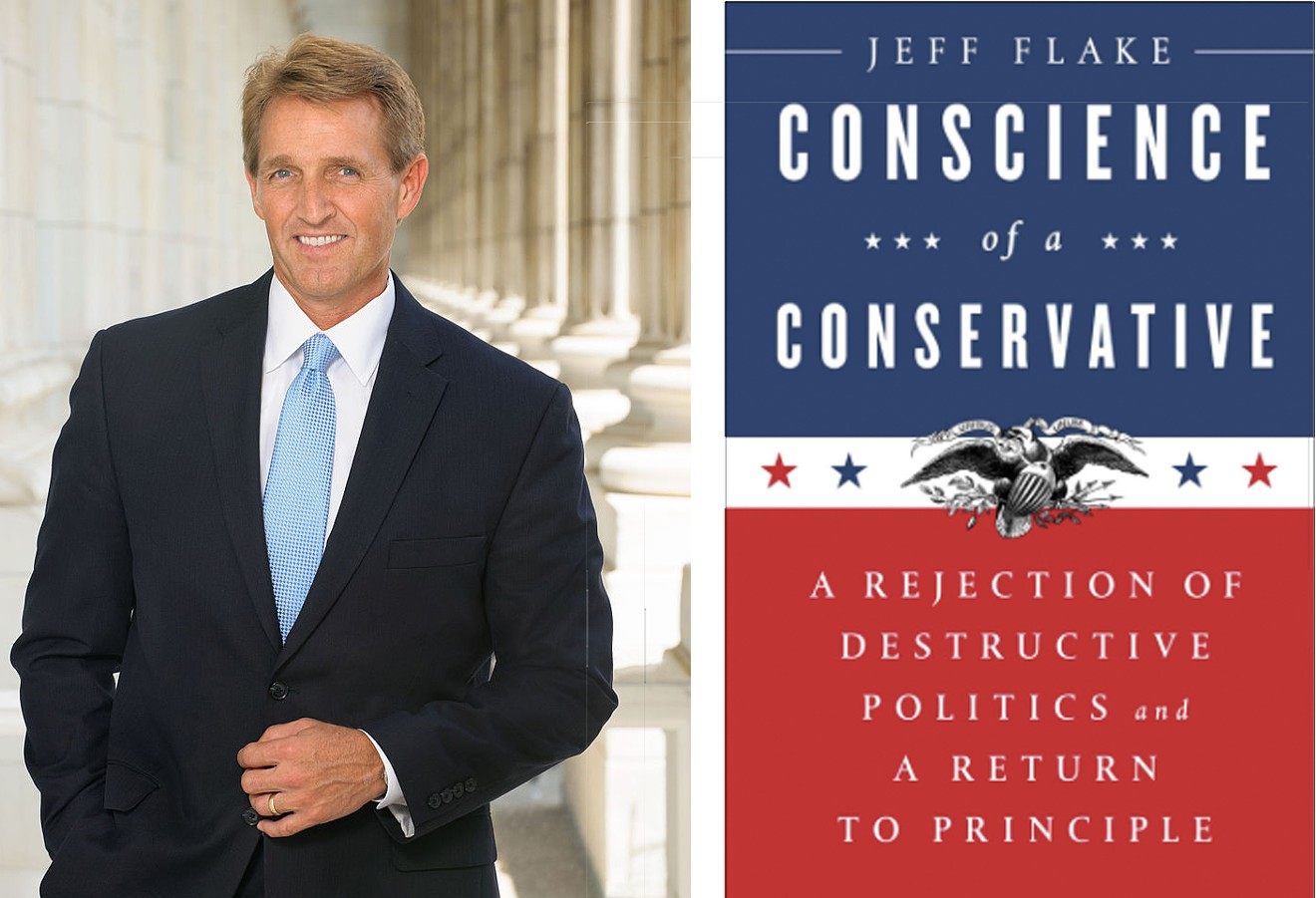 Sen. Jeff Flake's book doesn't hold back on criticizing Trump.