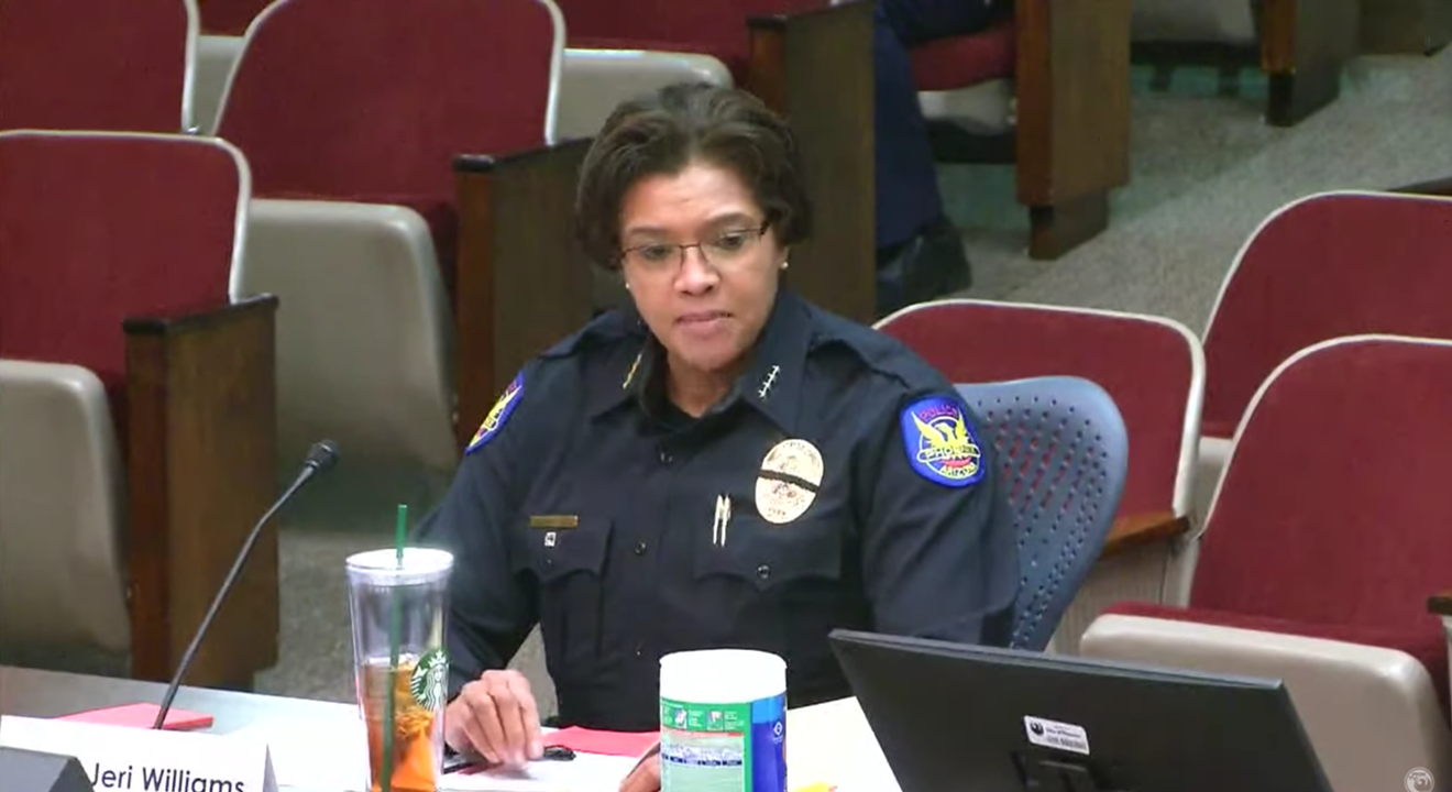 Phoenix police chief Jeri Williams announced on Tuesday that she was retiring.