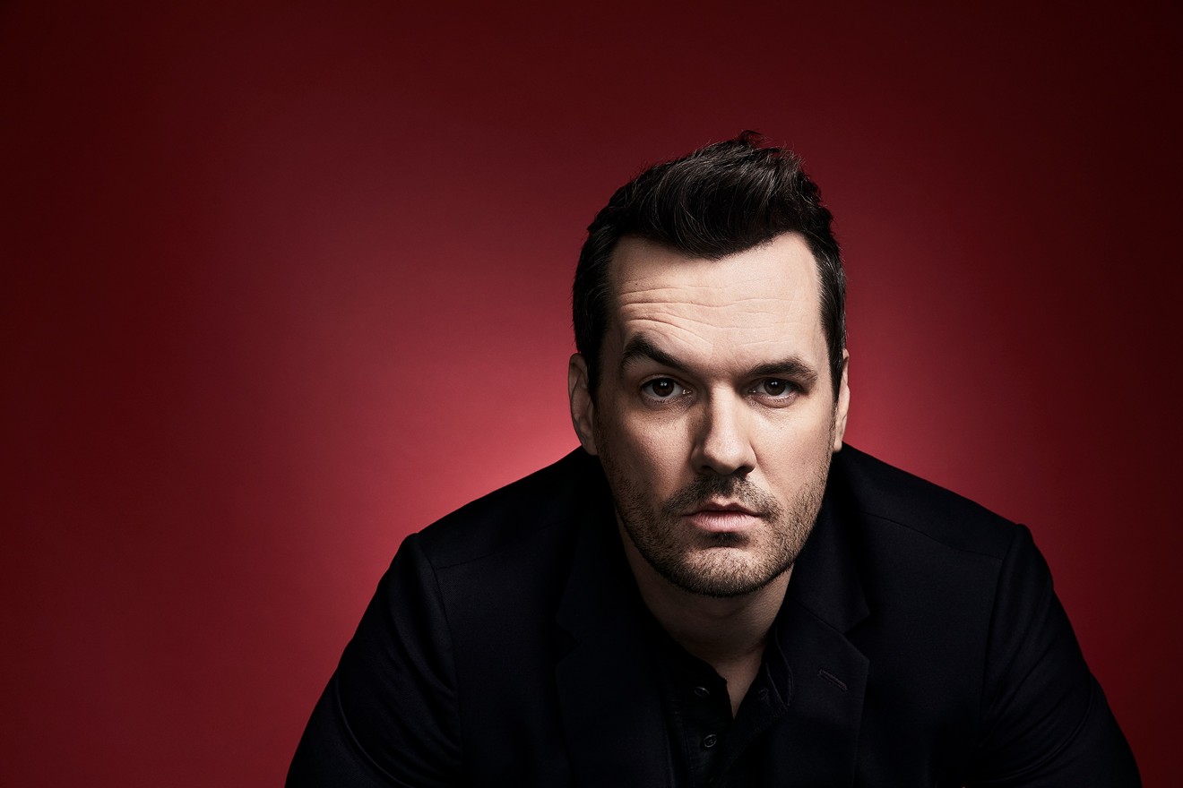 Jim Jefferies is serious about comedy.