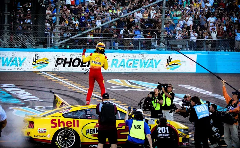 Image: Joey Logano’s wild ride of a season ends with NASCAR Cup Series championship