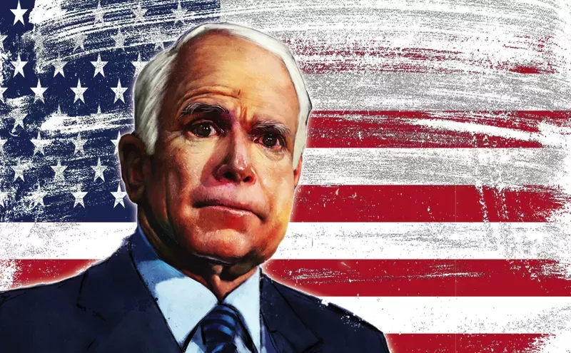 Image: John McCain: One Last 'Thumbs Down' to Trump