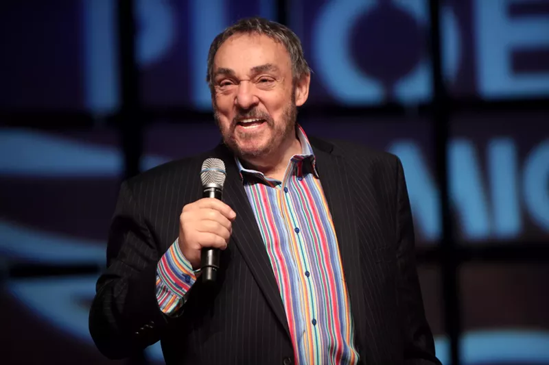 Image: Actor John Rhys-Davies during a 2014 appearance at Phoenix Comicon, now known as Phoenix Fan Fusion.